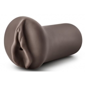 Коричневый мастубратор-вагина Nicole s Kitty - Blush Novelties - в Нижнем Новгороде купить с доставкой