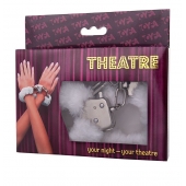 Наручники с белой меховой опушкой - ToyFa - купить с доставкой в Нижнем Новгороде