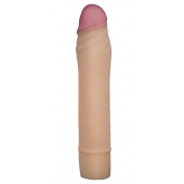Телесная насадка-удлинитель из неоскин - 19,5 см. - LOVETOY (А-Полимер) - в Нижнем Новгороде купить с доставкой
