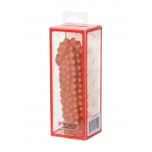 Телесная насадка на фаллос с бугорками KOKOS Extreme Sleeve 10 - 15,8 см. - KOKOS - в Нижнем Новгороде купить с доставкой