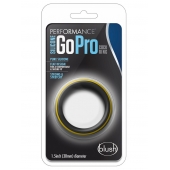 Черно-желтое силиконовое эрекционное кольцо Silicone Go Pro Cock Ring - Blush Novelties - в Нижнем Новгороде купить с доставкой