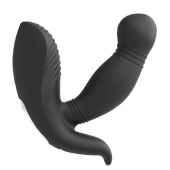 Черный вибромассажер простаты PROSTATE HERO - Dream Toys - в Нижнем Новгороде купить с доставкой
