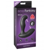 Черный массажер простаты Electro Stim Prostate Vibe с электростимуляцией - 13,3 см. - Pipedream - купить с доставкой в Нижнем Новгороде