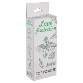Пудра для игрушек Love Protection с ароматом мяты - 15 гр. - Lola Games - купить с доставкой в Нижнем Новгороде