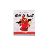 Стимулирующий презерватив-насадка Roll   Ball Cherry - Sitabella - купить с доставкой в Нижнем Новгороде