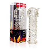 Закрытая прозрачная насадка на пенис Crystal Sleeve Faraon - 13,5 см. - Erowoman-Eroman - в Нижнем Новгороде купить с доставкой