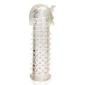 Закрытая прозрачная насадка на пенис Crystal Sleeve Faraon - 13,5 см. - Erowoman-Eroman - в Нижнем Новгороде купить с доставкой