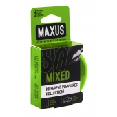 Презервативы в железном кейсе MAXUS Mixed - 3 шт. - Maxus - купить с доставкой в Нижнем Новгороде