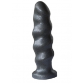 Черная насадка на трусики харнесс Platinum - 16 см. - LOVETOY (А-Полимер) - купить с доставкой в Нижнем Новгороде
