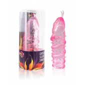 Закрытая рельефная насадка Crystal sleeve snakes в виде змеи с усиками - 14 см. - Erowoman-Eroman - в Нижнем Новгороде купить с доставкой
