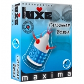 Презерватив LUXE Maxima  Глубинная бомба  - 1 шт. - Luxe - купить с доставкой в Нижнем Новгороде