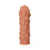 Телесная реалистичная насадка KOKOS Extreme Sleeve 11 с дополнительной стимуляцией - 12,7 см. - KOKOS - в Нижнем Новгороде купить с доставкой Телесная реалистичная насадка KOKOS Extreme Sleeve 11 с дополнительной стимуляцией - 12,7 см. - KOKOS - в Нижнем Новгороде купить с доставкой