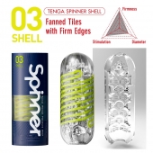 Мастурбатор SPINNER Shell - Tenga - в Нижнем Новгороде купить с доставкой