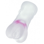 Прозрачный реалистичный мастурбатор Juicy Pussy Crystal Rose - ToyFa - в Нижнем Новгороде купить с доставкой