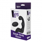 Черный вибромассажер простаты REMOTE BOOTY PLEASER - Dream Toys - в Нижнем Новгороде купить с доставкой