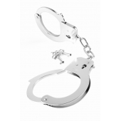 Металлические серебристые наручники Designer Metal Handcuffs - Pipedream - купить с доставкой в Нижнем Новгороде