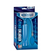 Синяя вакуумная помпа MENZSTUFF PENIS ENLARGER - Dream Toys - в Нижнем Новгороде купить с доставкой