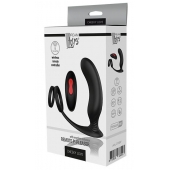 Черный массажер простаты REMOTE P-PLEASER - Dream Toys - в Нижнем Новгороде купить с доставкой