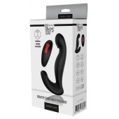 Черный вибромассажер простаты SWIRLING P-PLEASER - Dream Toys - в Нижнем Новгороде купить с доставкой