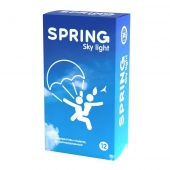 Ультратонкие презервативы SPRING SKY LIGHT - 12 шт. - SPRING - купить с доставкой в Нижнем Новгороде