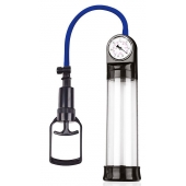 Прозрачная вакуумная помпа Sex Expert с манометром - Sex Expert - в Нижнем Новгороде купить с доставкой