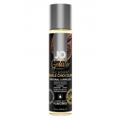 Лубрикант с ароматом шоколада JO GELATO DECADENT DOUBLE CHOCOLATE - 30 мл. - System JO - купить с доставкой в Нижнем Новгороде