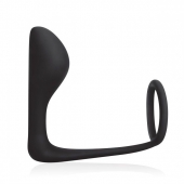 Стимулятор простаты с фиксацией эрекционным кольцом Prostate Gear - BlueLine - в Нижнем Новгороде купить с доставкой