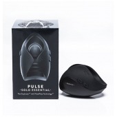 Черный инновационный мужской вибратор PULSE SOLO ESSENTIAL - Hot Octopuss - в Нижнем Новгороде купить с доставкой