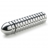 Рельефный фаллос для интенсивного электросекса Groovey George - 20 см. - MyStim - купить с доставкой в Нижнем Новгороде