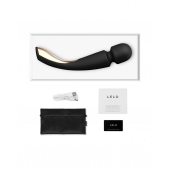 Черный вибромассажёр Lelo Smart Wand 2 Large - 30,4 см. - Lelo