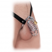 Кольцо верности Extreme Chastity Belt с фиксацией головки - Pipedream - купить с доставкой в Нижнем Новгороде