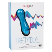 Голубой мини-вибратор Tremble Tease - 12 см. - California Exotic Novelties