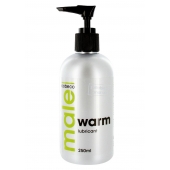 Лубрикант с согревающим эффектом MALE Cobeco Warm Lubricant - 250 мл. - Cobeco - купить с доставкой в Нижнем Новгороде