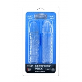 Комплект из 2 прозрачных насадок на пенис PENIS EXTENDER PACK - Dream Toys - в Нижнем Новгороде купить с доставкой