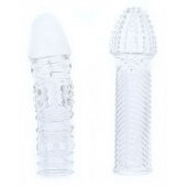 Комплект из 2 прозрачных насадок на пенис PENIS EXTENDER PACK - Dream Toys - в Нижнем Новгороде купить с доставкой