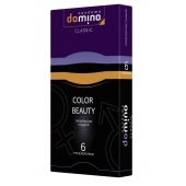 Разноцветные презервативы DOMINO Colour Beauty - 6 шт. - Domino - купить с доставкой в Нижнем Новгороде