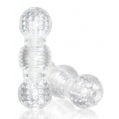 Прозрачный фигурный мастурбатор Master Stroker - Blush Novelties - в Нижнем Новгороде купить с доставкой