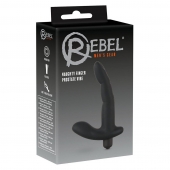 Черный вибромассажер простаты Naughty Finger Prostate Vibe - 13,8 см. - Orion - в Нижнем Новгороде купить с доставкой