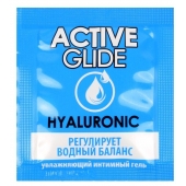 Лубрикант на водной основе Active Glide с гиалуроновой кислотой - 3 гр. - Биоритм - купить с доставкой в Нижнем Новгороде