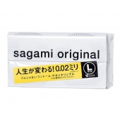 Презервативы Sagami Original 0.02 L-size увеличенного размера - 10 шт. - Sagami - купить с доставкой в Нижнем Новгороде