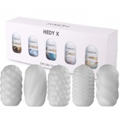 Набор из 5 мастурбаторов Hedy X5 Mixed - Svakom - в Нижнем Новгороде купить с доставкой
