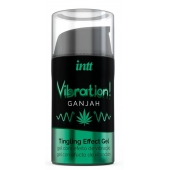 Жидкий интимный гель с эффектом вибрации Vibration! Ganjah - 15 мл. - INTT - купить с доставкой в Нижнем Новгороде