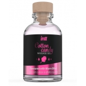 Массажный гель с согревающим эффектом Cotton Candy - 30 мл. - INTT - купить с доставкой в Нижнем Новгороде