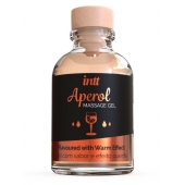 Массажный гель с согревающим эффектом Aperol - 30 мл. - INTT - купить с доставкой в Нижнем Новгороде