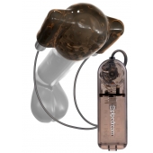 Дымчатый вибростимулятор головки пениса Dual Vibrating Head Teaser - Pipedream - в Нижнем Новгороде купить с доставкой