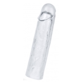 Прозрачная насадка-удлинитель Flawless Clear Penis Sleeve Add 1 - 15,5 см. - Lovetoy - в Нижнем Новгороде купить с доставкой
