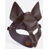 Коричневая маска Wolf - Sitabella - купить с доставкой в Нижнем Новгороде