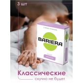 Классические презервативы Bariera Classic - 3 шт. - Bariera - купить с доставкой в Нижнем Новгороде