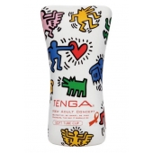 Мастурбатор-туба Keith Haring Soft Tube CUP - Tenga - в Нижнем Новгороде купить с доставкой