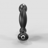 Черный вибромассажер простаты и промежности Prostate Pro с пультом ДУ - Bathmate - в Нижнем Новгороде купить с доставкой